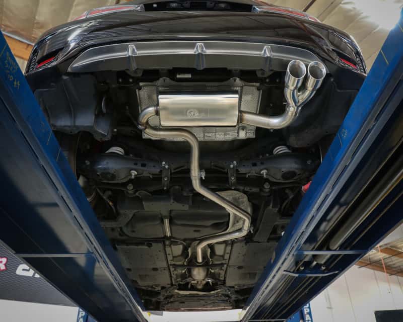 aFe — aFe POWER Takeda 2in to 2-1 304 SS Cat-Back Exhaust w/ Polished Tips 11-17 Lexus CT200h 1.8L
Cat-Back Exhaust - view 4