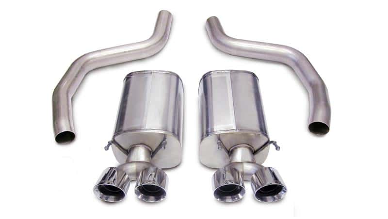 CORSA Performance — Corsa 2006-2013 Chevrolet Corvette C6 Z06 7.0L V8 Polished Sport Axle-Back Exhaust
Exhaust - view 2