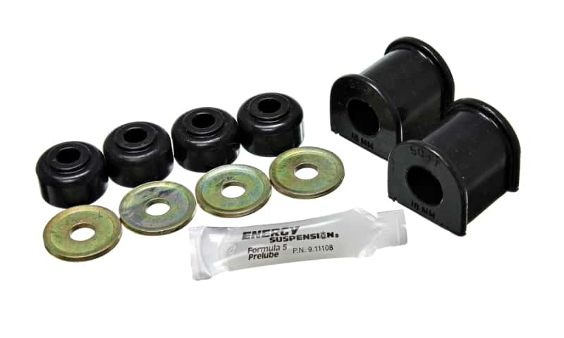 Energy Suspension — Energy Suspension 18Mm Rear Stabilizer Bushings - Black
Sway Bar Bushing Kit - view 4