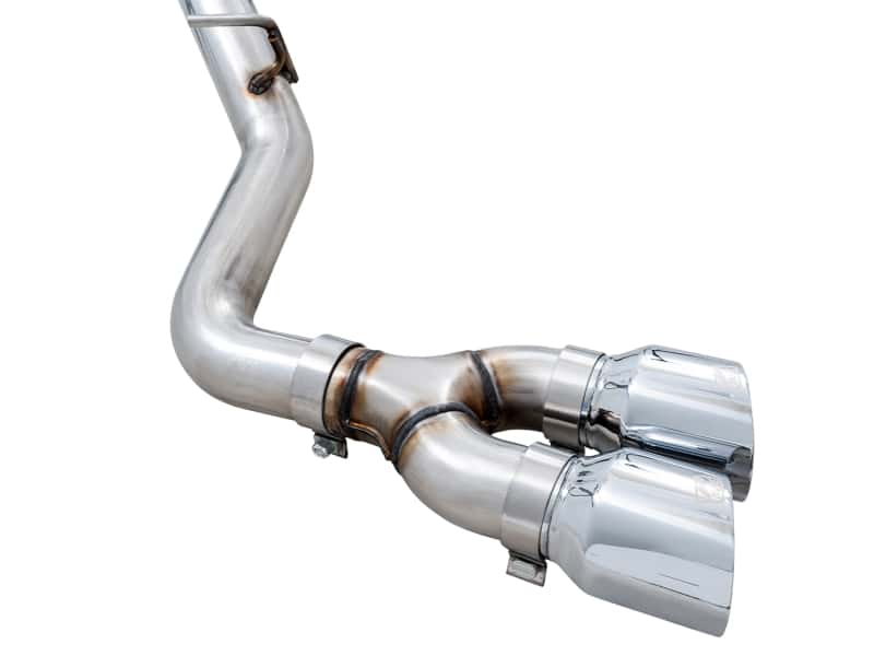AWE Tuning — AWE Tuning 4th Gen GM 1500 5.3L 0FG Catback Dual Side Exit (Flat Bumper) - Chrome Tips
0FG Catback - view 3