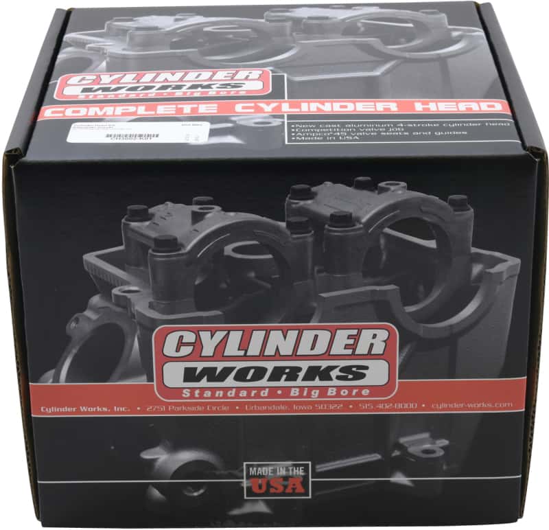 Cylinder Works — Cylinder Works 04-05 Kawasaki KX 250 F 250cc Cylinder Head Kit - view 7