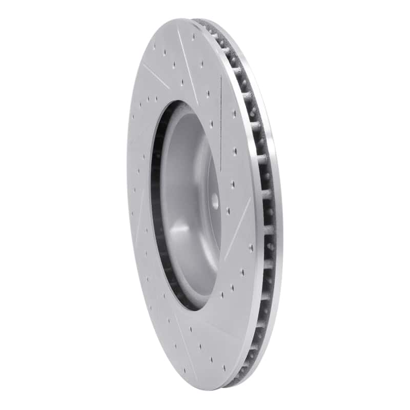R1 Concepts — R1 16-25 BMW 540I xDrive Rear Left Drilled & Slotted Silver Brake Rotor
R1 Brake Rotor Drill - view 4