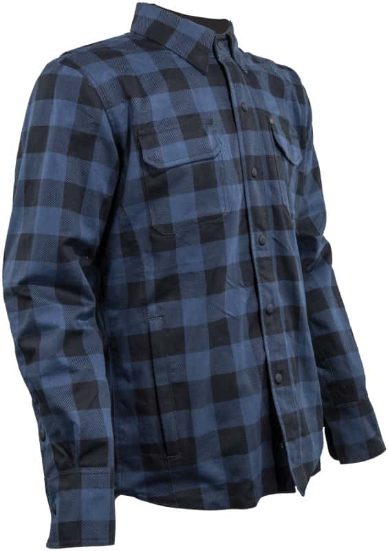 Speed and Strength — Speed and Strength True Grit Armored Motoshirt Navy/Black - Small - view 6