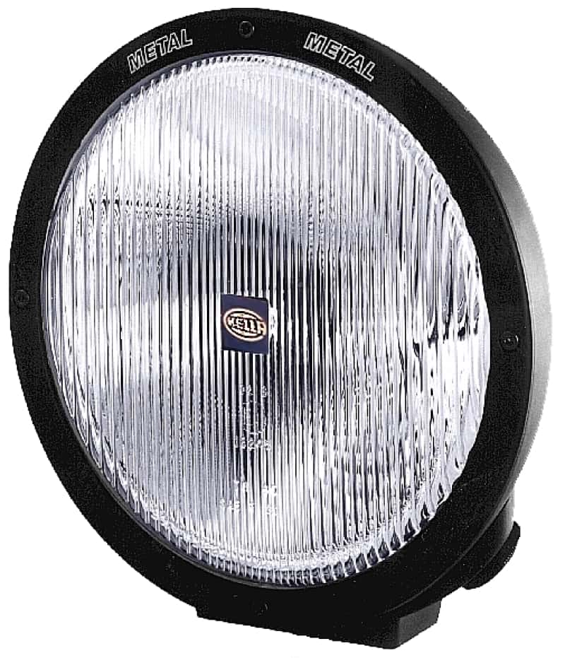 Hella — Hella Rallye 4000 Series Halogen Cornering Beam Lamp Black Housing 12V Single - view 2