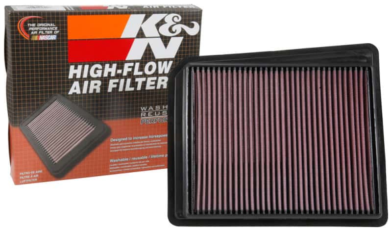 K&N Engineering — K&N 2017 Nissan Titan V8-5.6L F/I Drop In Replacement Air Filter
Replacement Air Filt
Air Filter - view 3