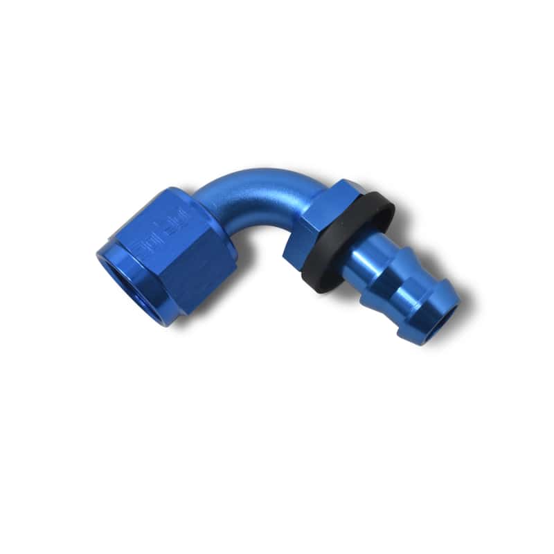 Russell — Russell Performance -10 AN Twist-Lok 90 Degree Hose End (Blue)
Hose Fitting - view 4