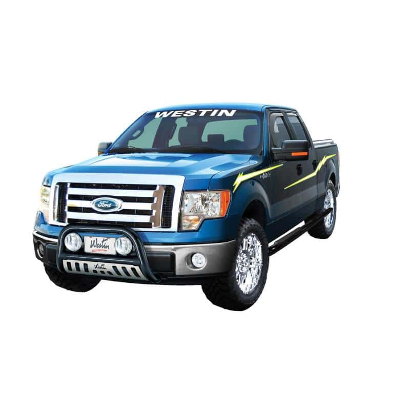 Westin — Westin 2004-2014 Ford F-150 (6.75 ft Bed)(Excl. Heritage Edition) Platinum Oval Bed Rails - SS
Truck Bed Side Rail - view 3