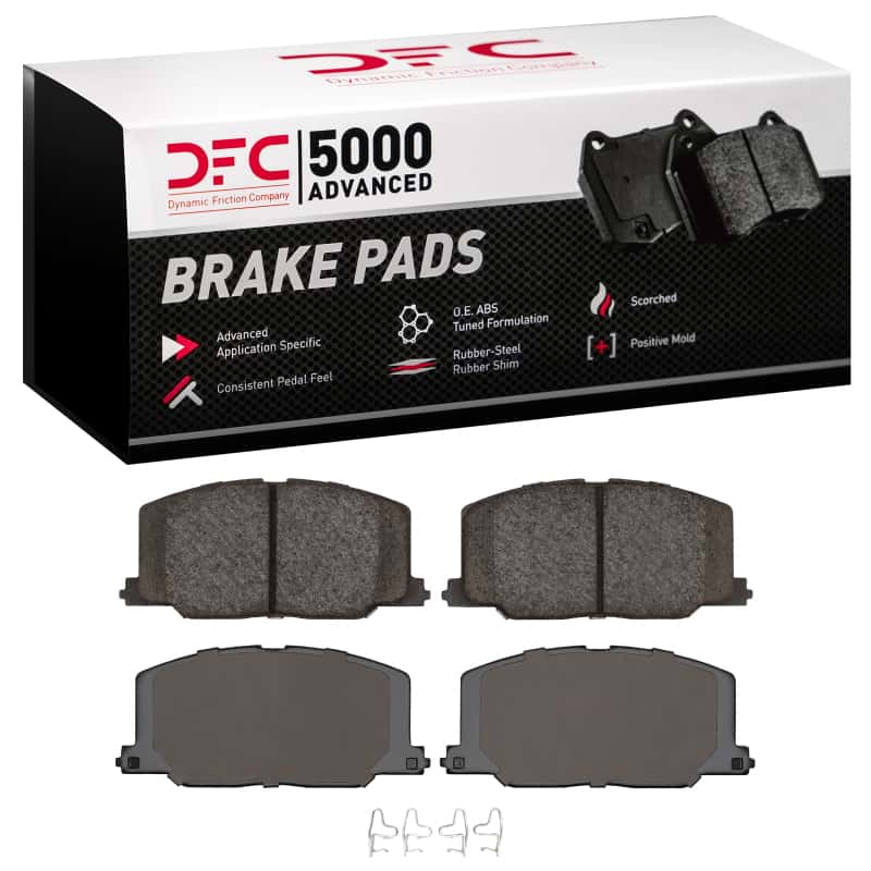 DFC — DFC 87-93 Lexus ES250 Front 5000 Advanced Ceramic Brake Pads
DFC Brake Pad Set - view 1