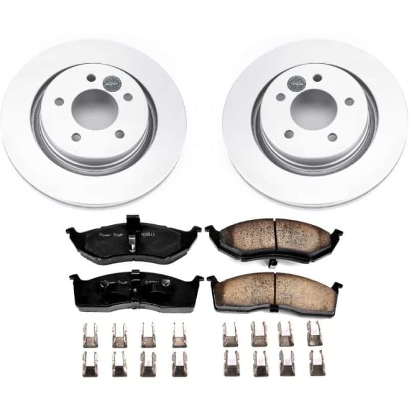 PowerStop — Power Stop 99-02 Chrysler 300M Front Z17 Evolution Geomet Coated Brake Kit - view 1