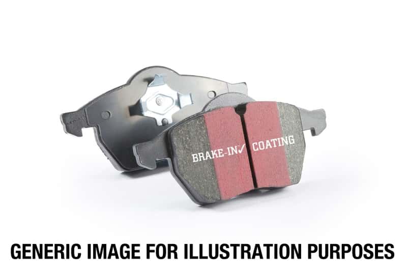 EBC — EBC 08-16 Mitsubishi Lancer Evo 10 2.0 Turbo (1 piece rotor) Ultimax2 Rear Brake Pads
Disc Brake Pad - view 4