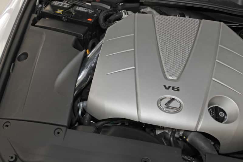 Spectre — Spectre 06-12 Lexus IS250/IS350 V6-2.5/3.5L F/I Air Intake Kit - Polished w/Red Filter
Spectre Air Intake K
Air Intake System - view 7