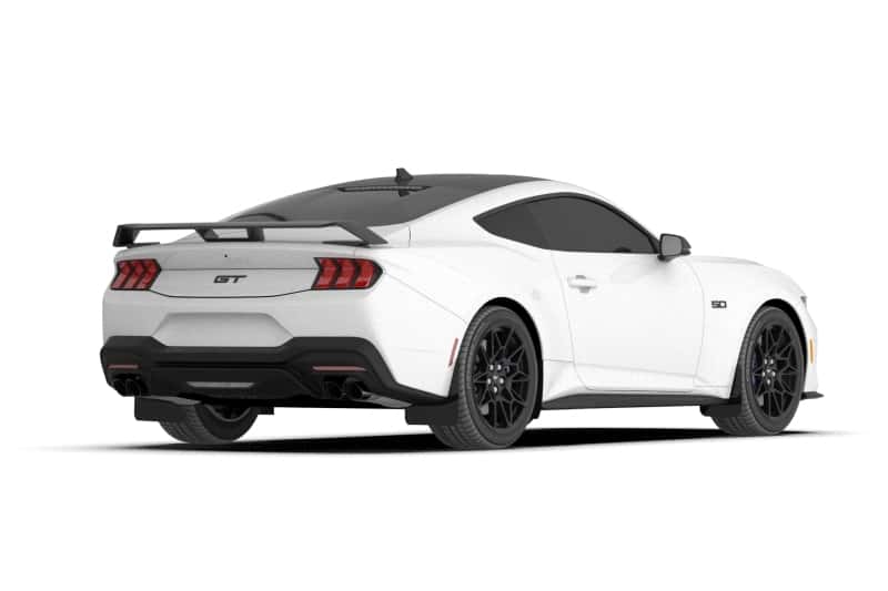 Rally Armor — Rally Armor 2024+ Ford Mustang Black UR Mud Flap w/ Red Logo
Mud Flap - view 4