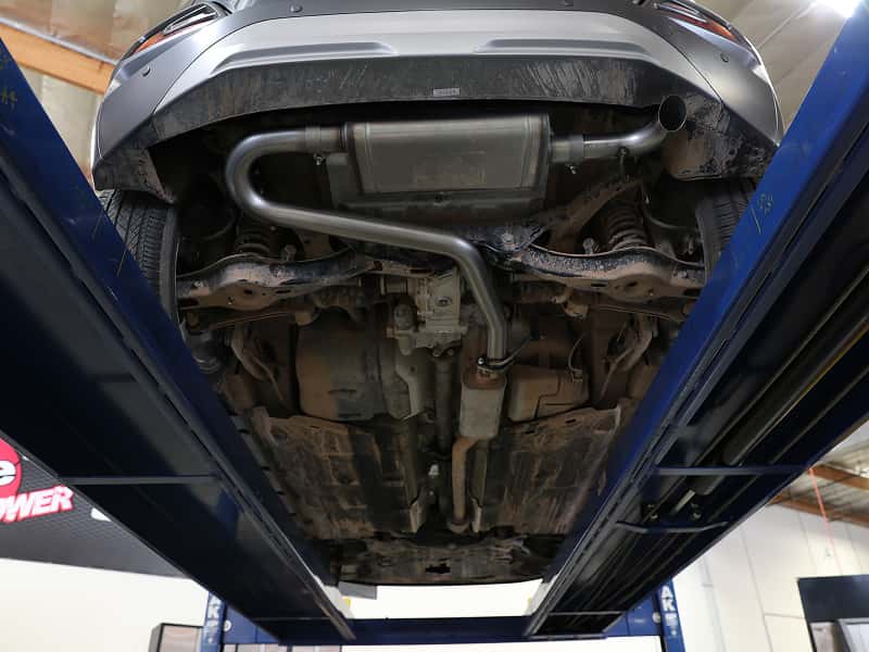 aFe — aFe Takeda 2-1/2in 304 SS Axle-Back Exhaust 18-21 Hyundai Kona L4 1.6L (t)
Axle-Back Exhaust - view 5