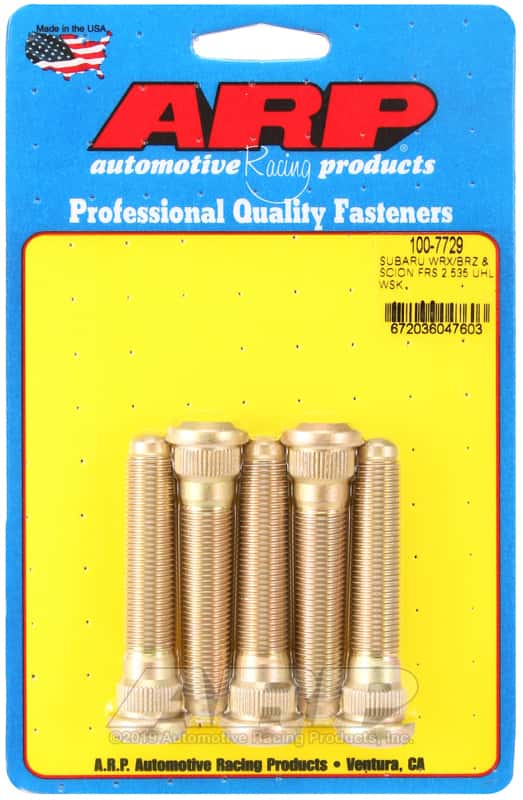 ARP — ARP 2015+ Subaru WRX/STI and 13+ BRZ Extended 5 Wheel Stud Kit - view 1