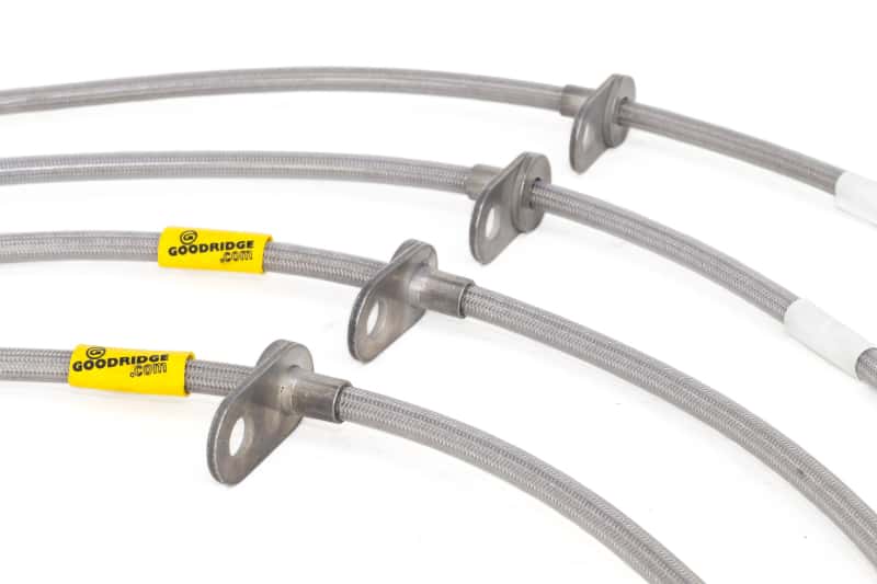 Goodridge — Goodridge 15-16 Subaru STi (w/ Brembo Calipers) Stainless Steel Brake Line Kit
Brake Hose Kit - view 4