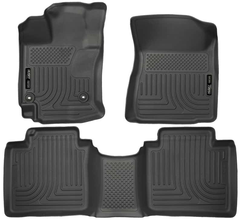 Husky Liners — Husky Liners 15 Toyota Venza WeatherBeater Front & Second Row Tan Floor Liners Black
Floor Liners - view 1