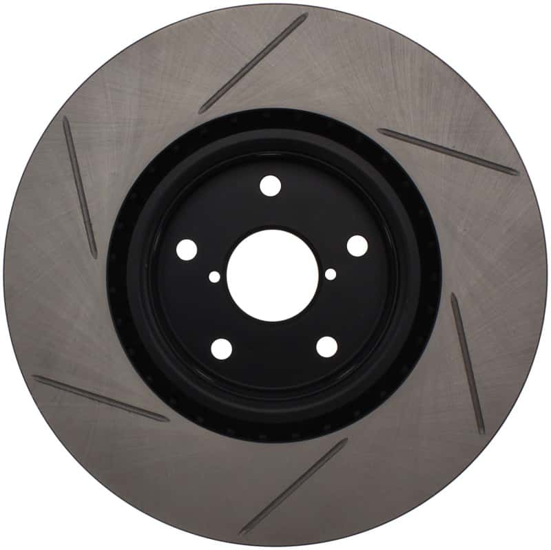 Stoptech — StopTech Power Slot 05-08 STi Front Right Slotted Rotor
Sport Slotted Rotor - view 2