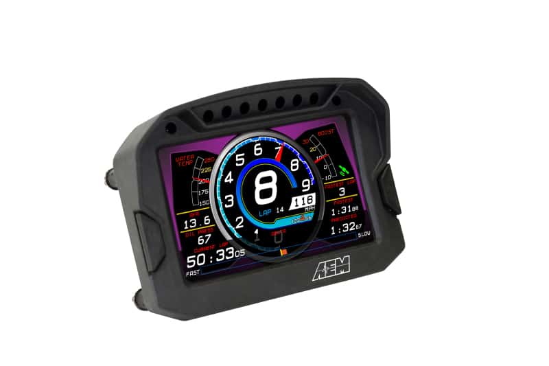 AEM — AEM CD-5G Carbon Digital Dash Display w/ Interal 10Hz GPS & Antenna
Digital Display Kit - view 4