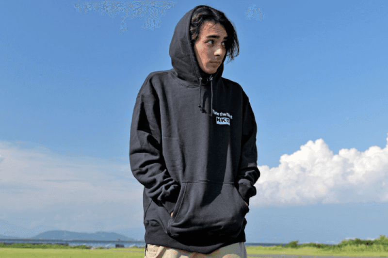 HKS — HKS HOODIE SUPER DRAGER BLACK L - view 2