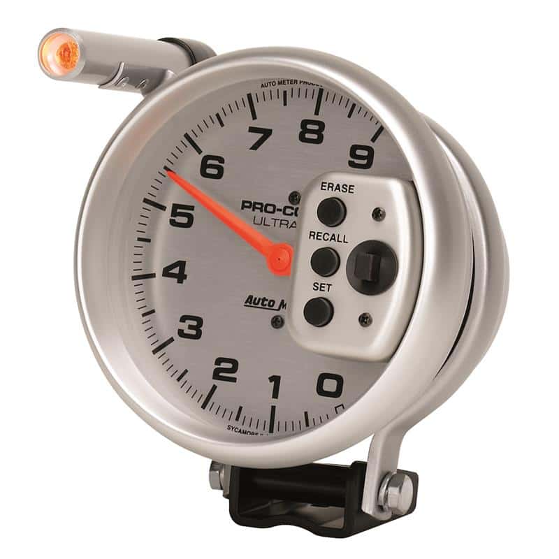 AutoMeter — Autometer Ultra-Lite 5 inch 9000 RPM Single Range w/ Shift-Lite and Memory Tachometer
5" TACH, 9,000 RPM, - view 4