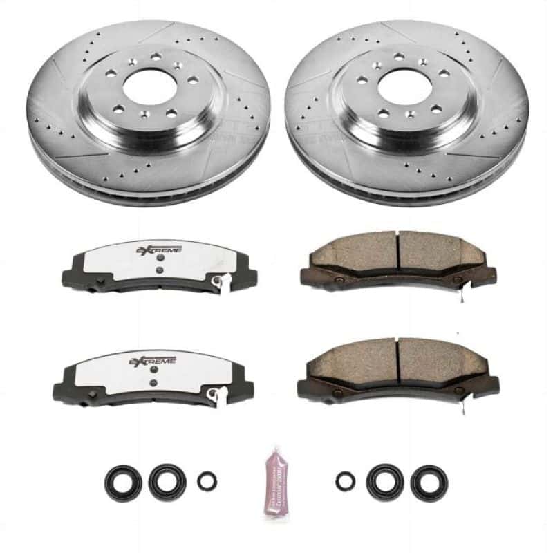 PowerStop — Power Stop 08-09 Buick Allure Front Z26 Street Warrior Brake Kit - view 1