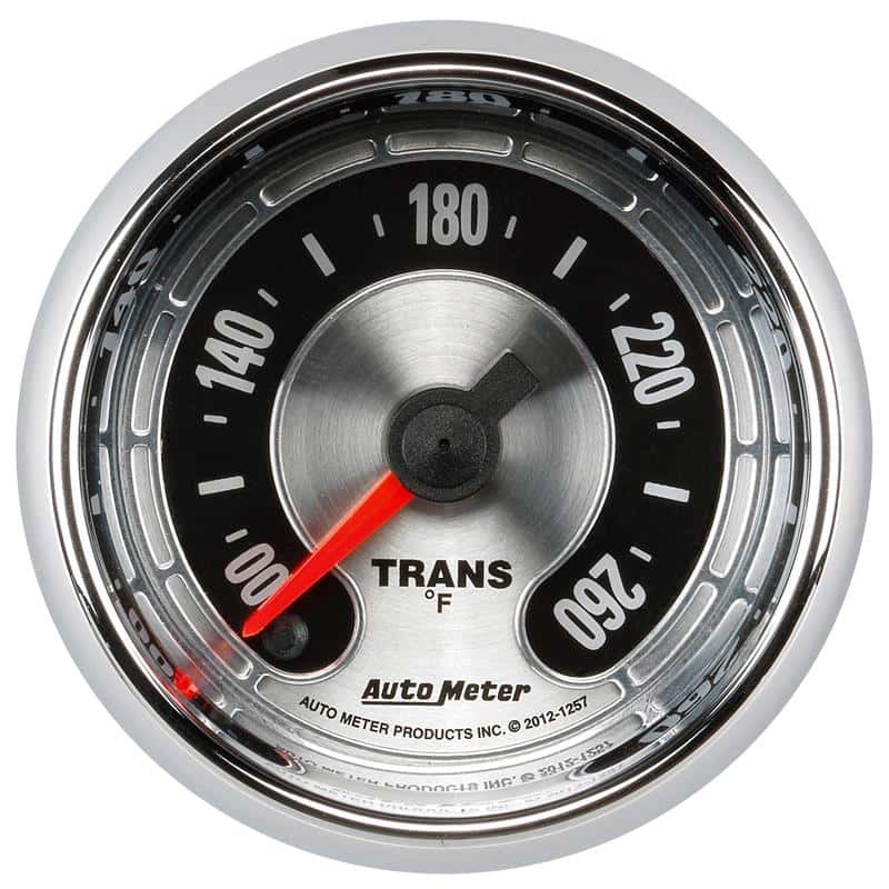 AutoMeter — Autometer American Muscle 52mm Full Sweep Electric 100-260 Deg F Transmission Temperature Gauge
GA 2" TRANST STPR AM - view 2