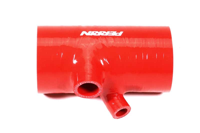 Perrin Performance — Perrin 22-25 Subaru WRX Short Type Turbo Inlet Hose - Red - view 8