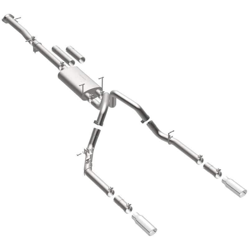 Magnaflow — MagnaFlow Stainless Cat-Back Exhaust 2015 Chevy Silverado 2500HD 6.0L Dual Split Rear Exit 4in
Cat-Back - view 30