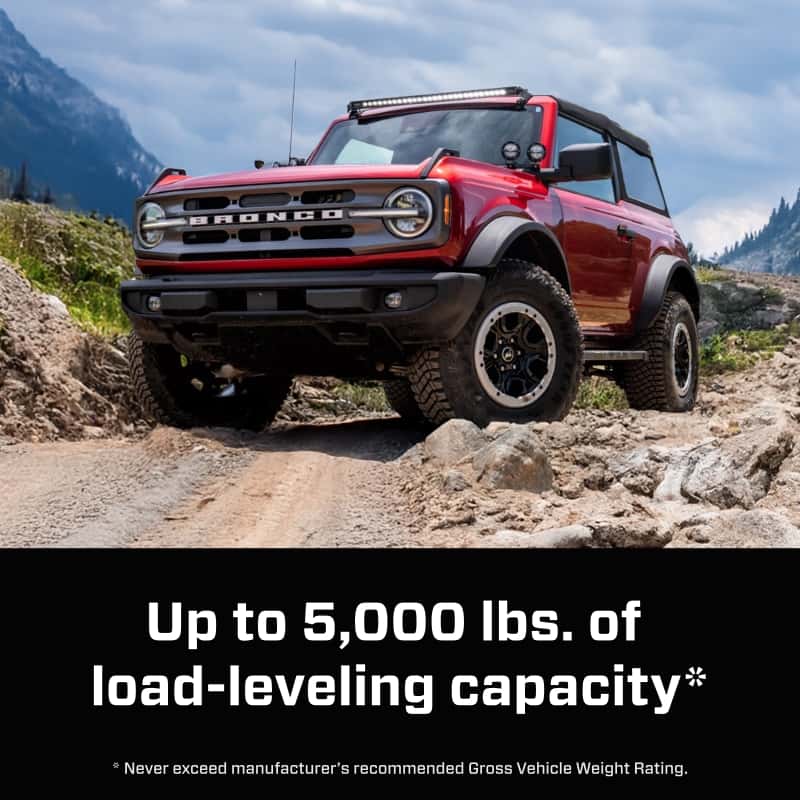 Air Lift — Air Lift Performance 21-24 Ford Bronco LoadLifter 5000 Air Spring Kit
Susp Leveling Kit - view 11