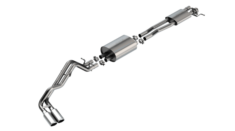 Borla — Borla 24-25 Ford Ranger XLT Side Exit S-type Exhaust w/ Chrome Tips
Cat-Back System - view 1