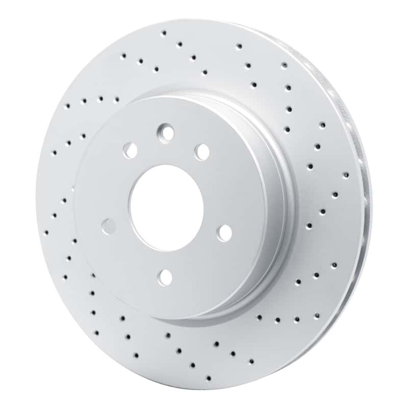 DFC — DFC 00-06 Jaguar XKR Rear Drilled GeoSPEC Coated Rotor - view 2