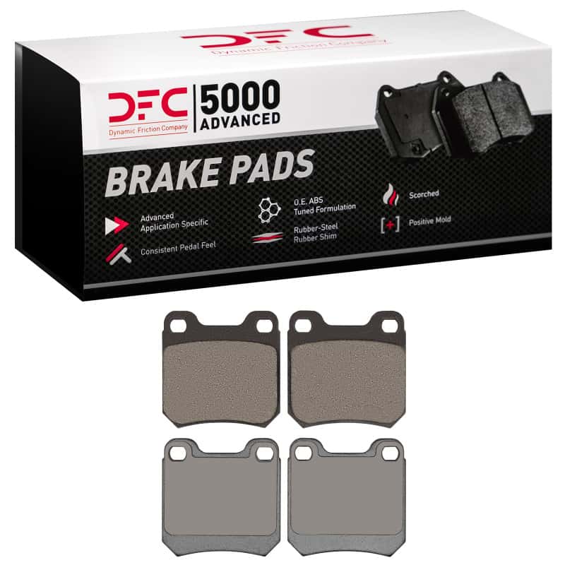 DFC — DFC 97-08 Cadillac Catera Rear 5000 Advanced Low Metallic Brake Pads
DFC Brake Pad Set - view 4