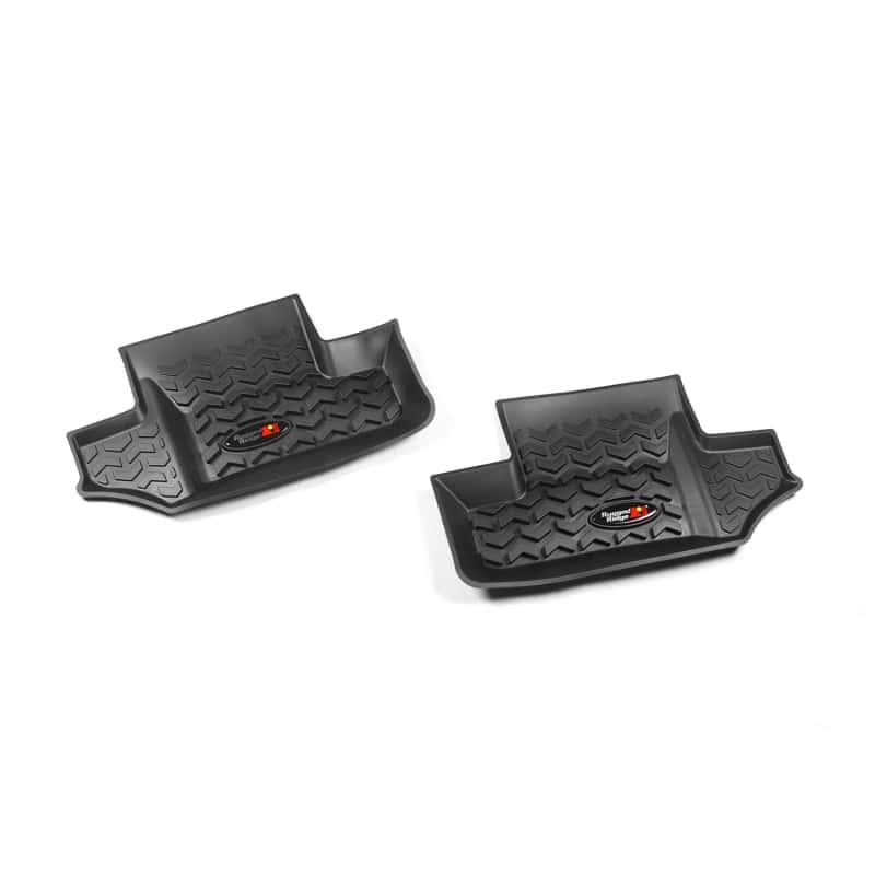 Rugged Ridge — Rugged Ridge Floor Liner Rear Black 2007-2018 Jeep Wrangler JK 2 Dr
OFFROAD_FLOORLINERS
Floor Mat Set - view 1