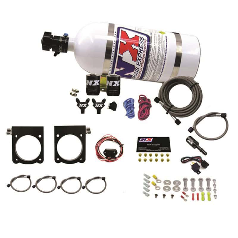 Nitrous Express — Nitrous Express 13-17 Dodge Viper (Gen-V) Nitrous Plate Kit (50-400HP) w/10lb Bottle
Injection System Kit
N2OSys - view 2