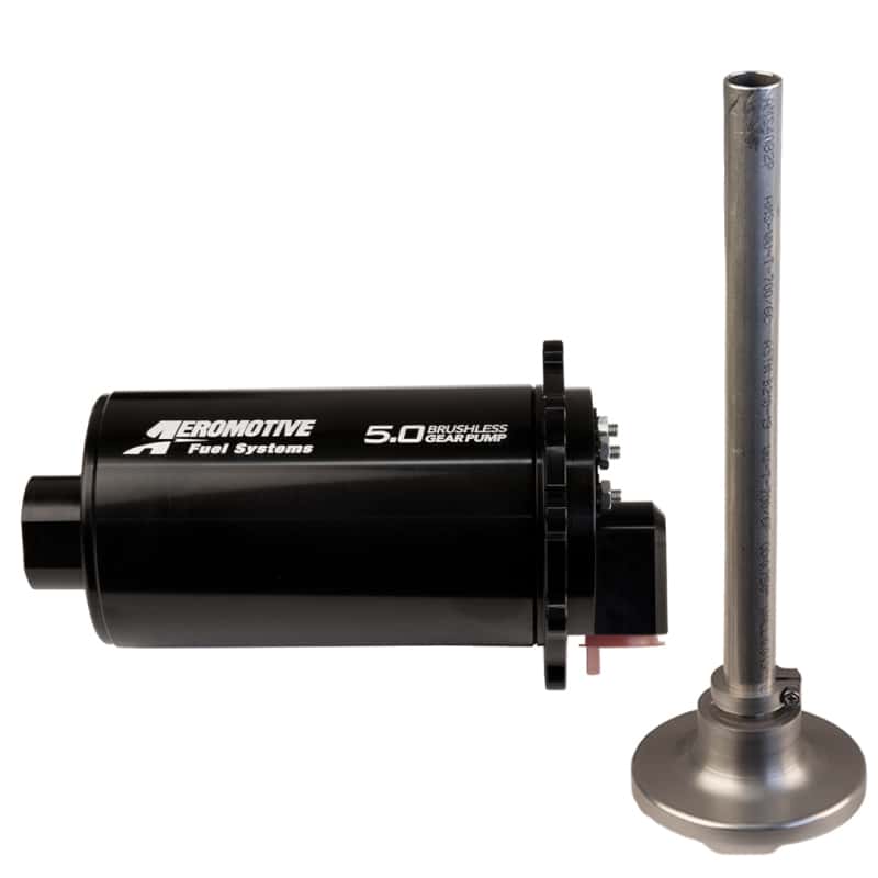 Aeromotive — Aeromotive Brushless Spur Gear Fuel Pump w/TVS Controller - Universal - In-Tank - 90 Deg - 5gp
Fuel Pump - view 1
