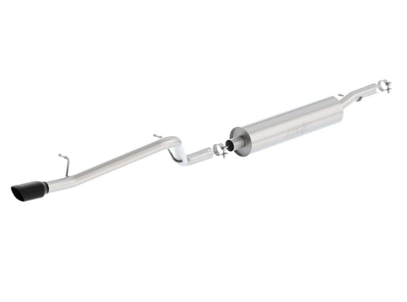 Borla — Borla 12-16 Jeep Wrangler V6 4WD Dirt Sport Cat-Back 2.5in Single Square Rolled Angle Cut Rear
Cat-Back System
ExhstSysKt - view 1