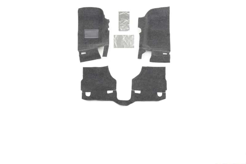 BedRug — BedRug 07-10 Jeep JK 2Dr Front 3pc Floor Kit (Incl Heat Shields)
JBR 07-10 JK 2DR FNT - view 1
