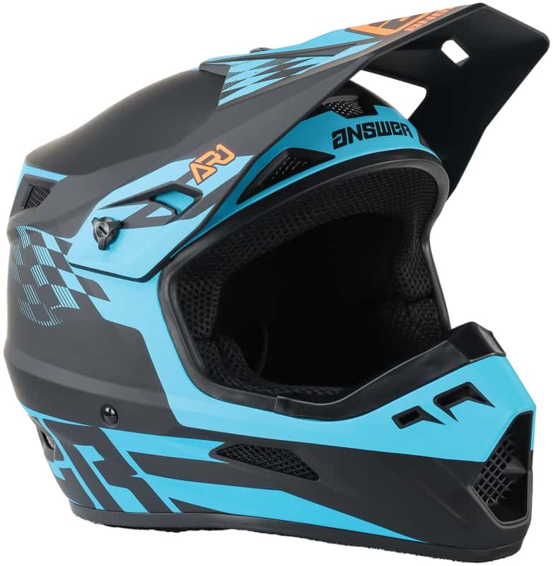Answer — Answer AR1 Sweep Helmet Black/Astana/Hyper Orange - Large - view 1