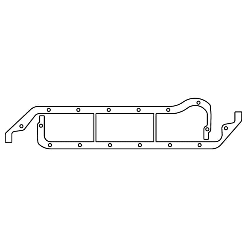 Cometic Gasket — Cometic Ford 8BA/8CM Flathead V8 .060in KF Oil Pan Gasket
Oil Pan Gasket - view 1