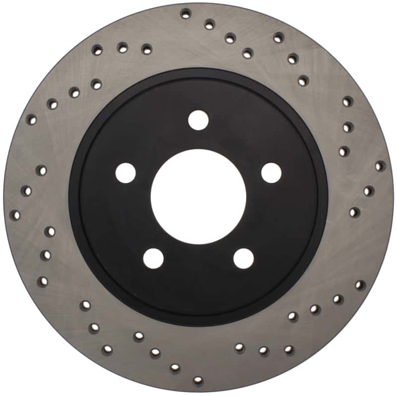 Stoptech — StopTech 05-10 Ford Mustang V6/4.0L / GT V8/4.6L Cross Drilled Left Rear Rotor
Cross Drilled Rotor
Disc Brake Rotor - view 8