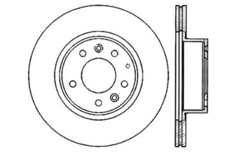 Stoptech — StopTech Slotted & Drilled Sport Brake Rotor
Slot/Drill Rotor - view 4