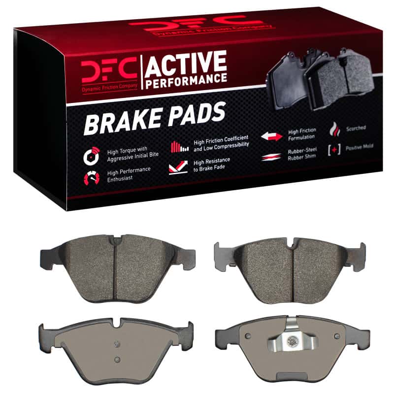 DFC — DFC 07-15 BMW 323i Front Active Performance Pads - Low Metallic
DFC Brake Pad Set - view 4