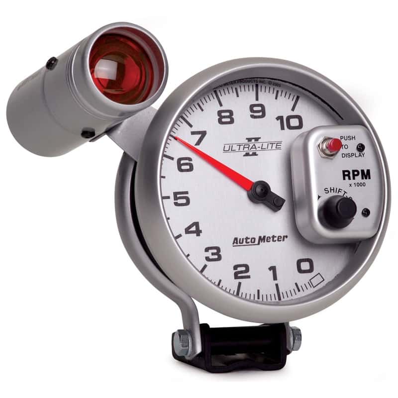 AutoMeter — Autometer Ultra-Lite II 5 Inch 10000 RPM Tach w/ Shift Light
5" TACH, 10,000 RPM, - view 5