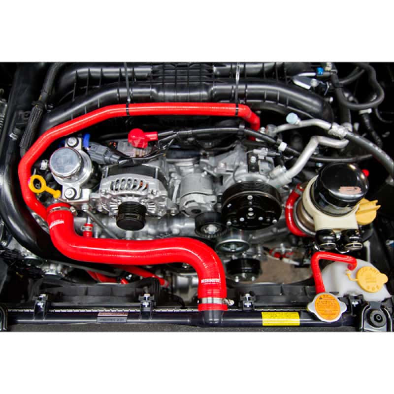 Mishimoto — Mishimoto 2015 Subaru WRX Black Silicone Radiator Coolant Ancillary Hoses Kit
Coolant Hose Kit - view 14