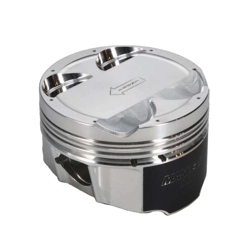Manley Performance — Manley Toyota 2JZGTE 86.25mm Bore +.25mm Oversize -1cc Dome 10:1 CR Turbo Tuff Piston Set w/ Rings
Piston Set - view 4