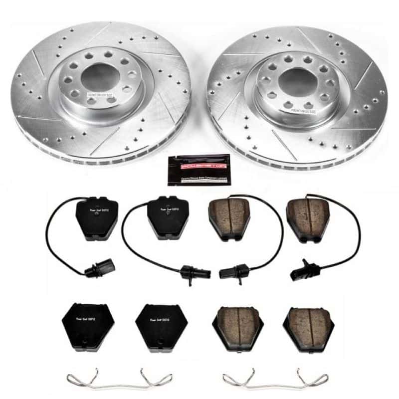 PowerStop — Power Stop 00-04 Audi A6 Quattro Front Z23 Evolution Sport Brake Kit - view 1