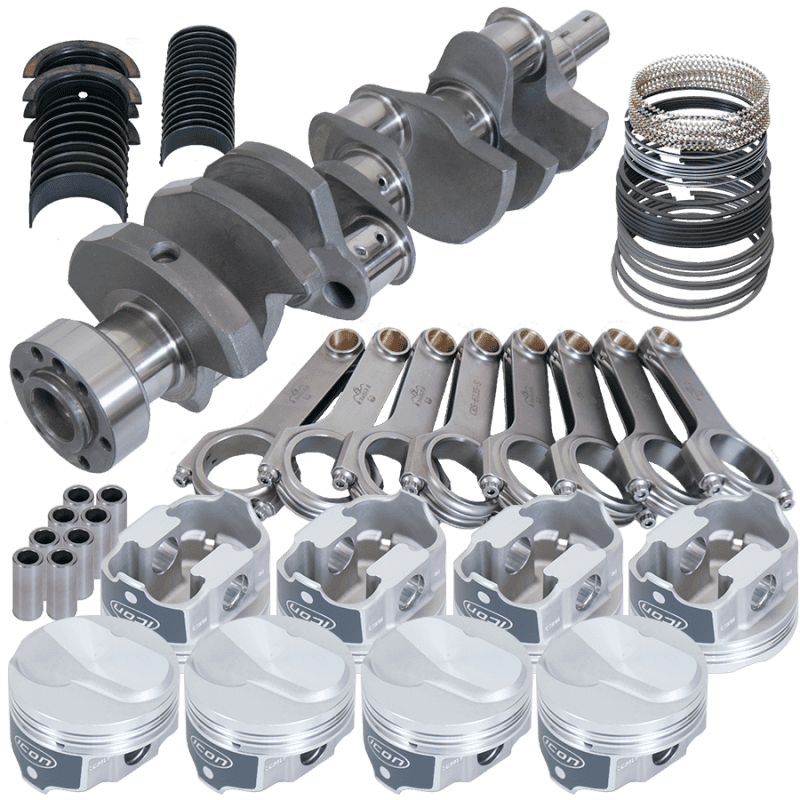 Eagle — Eagle Chevy 454 4.000in Crank 6.135in H-Beam 18.3cc Dome 4.310in Pistons Rotating Assembly
Competition Assembly - view 1