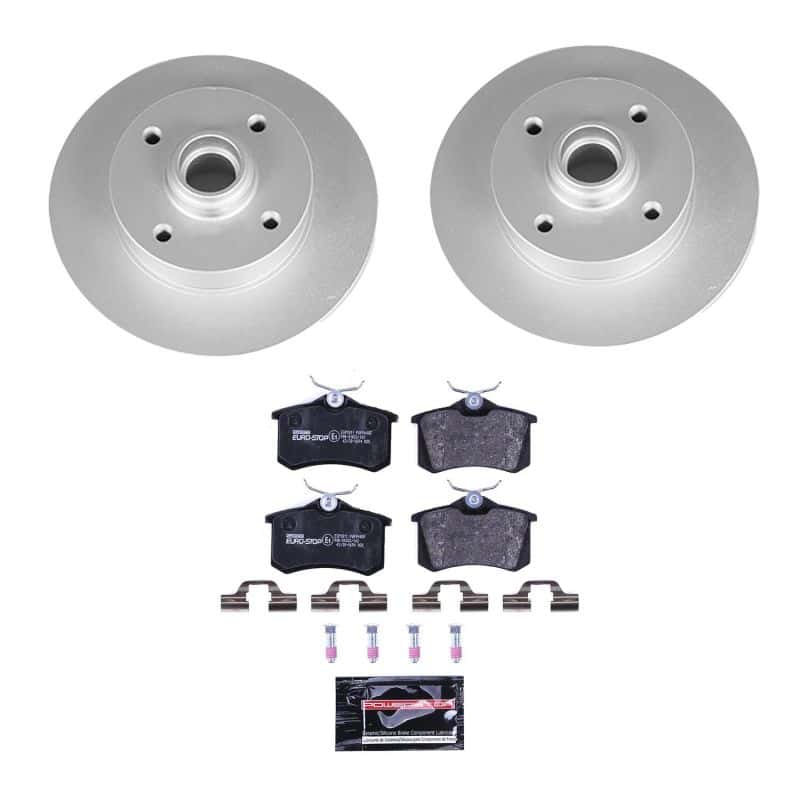 PowerStop — Power Stop 92-90 Volkswagen Corrado Rear Euro-Stop Brake Kit - view 1