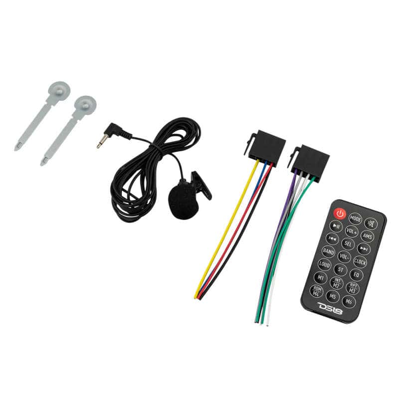 DS18 — DS18 Single Din Headunit Mech-Less Player Receiver Dual USB 7 Volt Preouts - view 5