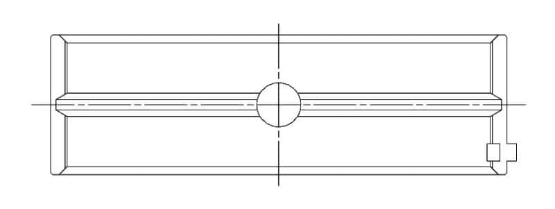 ACL — ACL Chevy 262/267/302/305/307/327/350 Race Series Standard Size Main Bearing Set - view 4